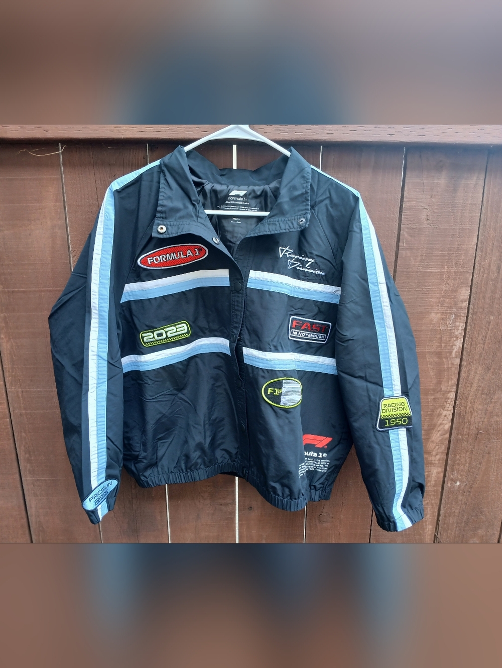 -Formula 1 x PacSun Woven Track Jacket - Limited Edition Racing Jacket